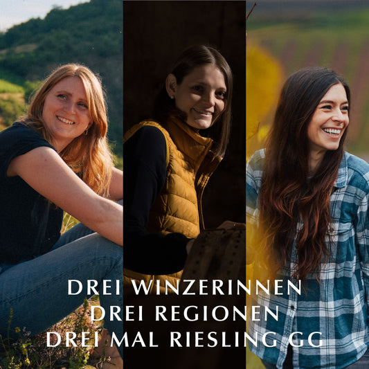 3 Winzerinnen - 3 Regionen - 3-mal Riesling GG