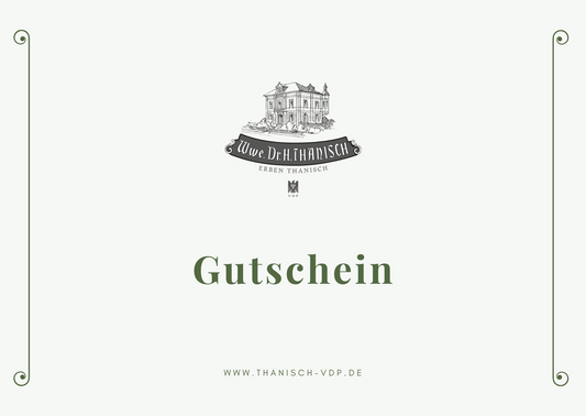 Thanisch Geschenkgutschein